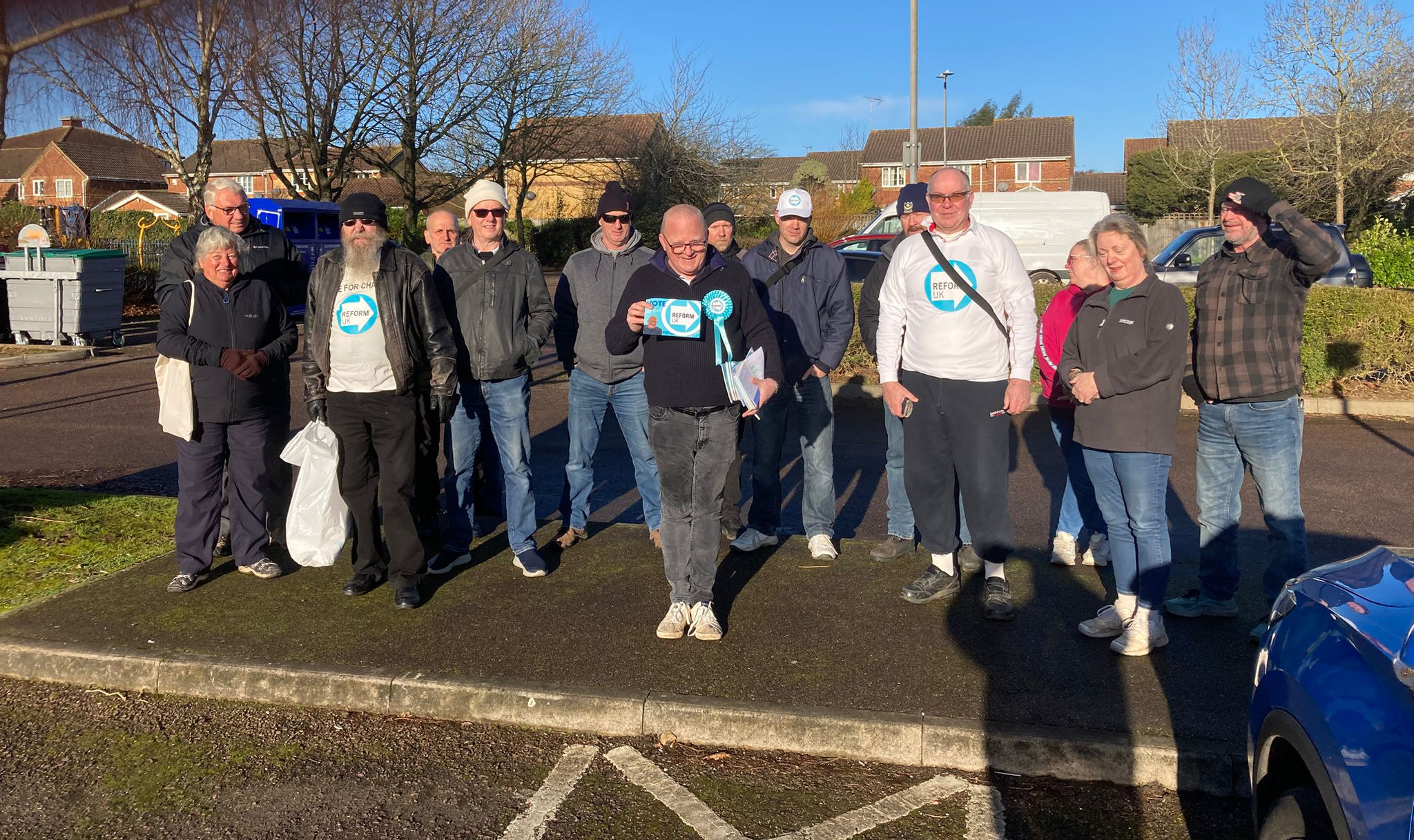 ReformUK Stevenage:   Spreading the Word